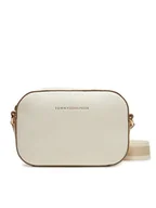 Torebki damskie - Tommy Hilfiger Torebka AW0AW17450 Écru - miniaturka - grafika 1
