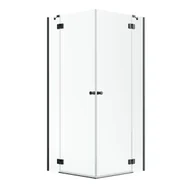 Kabiny prysznicowe - Kabina prysznicowa uchylna Valence 80L x 90P Iridum - miniaturka - grafika 1