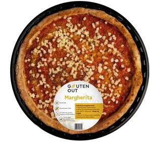 PIZZA MARGHERITA BEZGLUTENOWA 320 g - GLUTEN OUT - Zdrowa żywność - miniaturka - grafika 1