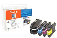 Tusze zamienniki - Peach PI500-171 nabój z tuszem Czarny fotograficzny, Cyan fotograficzny, Magenta fotograficzna, Zdjęcie w kolorze żółtym - miniaturka - grafika 1