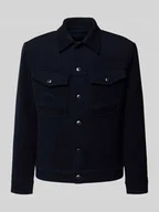 Kurtki męskie - Kurtka z kołnierzykiem typu kent - miniaturka - grafika 1