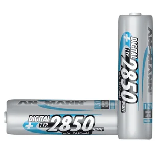 Bateria alkaliczna AA ANSMANN, 2850mAh, 2 szt. - Baterie i akcesoria - miniaturka - grafika 1