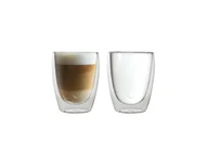 Filiżanki - Mövenpick Szklanki termiczne, ze szkła borokrzemowego (Kawa, cappuccino, 2 sztuki) - miniaturka - grafika 1