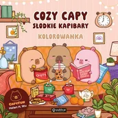 Poradniki hobbystyczne - Cozy Capy. Słodkie kapibary. Kolorowanka - miniaturka - grafika 1