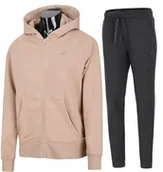 Spodnie sportowe damskie - 4F DAMSKI DRES BAWEĹNA KOMPLET BLUZA SPODNIE / rozm S - miniaturka - grafika 1