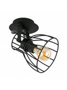 Lampy ścienne - TK Lighting Kinkiet industrialny 1pł ALANO BLACK 2120 TKL2120 - miniaturka - grafika 1