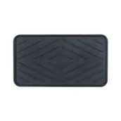 Wycieraczki - Ociekacz na buty Eco Simple 35 x 63 cm czarny z recyklingu - miniaturka - grafika 1