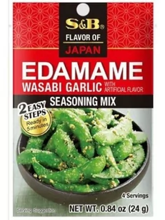 S&b Wasabi Czosnek Przyprawa Posypka Do Edamame 24g - Przyprawy i zioła sypkie - miniaturka - grafika 1