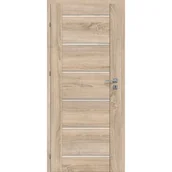 Drzwi wewnętrzne - Drzwi wewnętrzne pokojowe Terso Dąb Sonoma 3D 80 lewe Classen - miniaturka - grafika 1