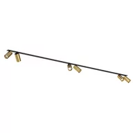 Lampy sufitowe - Nowodvorski Lampa 6 punktowa podtynkowa MONO SURFACE VI szer. 200cm GU10 mosiądz 7748 - miniaturka - grafika 1