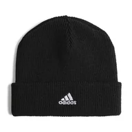 Czapki dla dzieci - Dziecięca Czapka zimowa ADIDAS LK BEANIE IY7841 – Czarny - miniaturka - grafika 1
