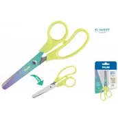 Nożyczki - MILAN Nożyczki szkolne basic Sunset żółte - miniaturka - grafika 1