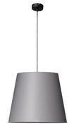 Lampy sufitowe - Lampex Lampa wisząca Dina 1, popielata, 40 W, 80x40 cm - miniaturka - grafika 1