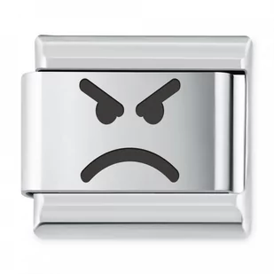 Murrano ITALIAN CHARMS Symbole Emocje Buźka Złość IH-171 - Charmsy - miniaturka - grafika 1