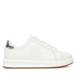 Sneakersy LAUREN RALPH LAUREN Ainsley Sk Ltl 802974379001 Biały - Sneakersy damskie - miniaturka - grafika 1