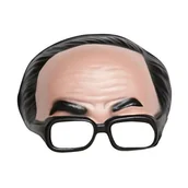 Dodatki do strojów karnawałowych - Maska z włosami i okularami - miniaturka - grafika 1