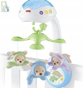 Fisher Price Karuzela nad Łóżeczko z projektorem - Magiczna dla Malucha - Karuzele dla niemowląt Fisher Price Karuzela nad Łóżeczko z projektorem - Magiczna dla Malucha - Karuzele dla niemowląt - miniaturka - grafika 1