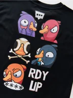 Koszulki dla chłopców - Reserved - T-shirt Goose Goose Duck - czarny - miniaturka - grafika 1