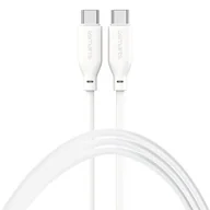 Kable USB - Kabel USB Typ C - USB Typ C 4SMARTS High Flex 60W 1.5 m Biały - miniaturka - grafika 1
