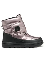 Buty dla dziewczynek - Geox Śniegowce J Willaboom B A J46HWC 0LVBC C8S9B D Fioletowy - miniaturka - grafika 1