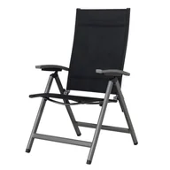 Fotele i krzesła ogrodowe - AVANTAGE antracyt - ogrodowy aluminiowy fotel rozkładany - miniaturka - grafika 1