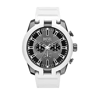 Diesel DZ2175 Zegarek dla Mężczyzn Scraper Quartz, 3 Ruch Dłoni, Rozmiar Koperty 43 mm i Pasek Mieszany - Paski - miniaturka - grafika 1