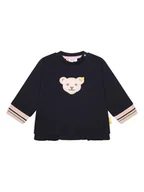 Bluzy i sweterki niemowlęce - Steiff Bluza w kolorze granatowym - miniaturka - grafika 1