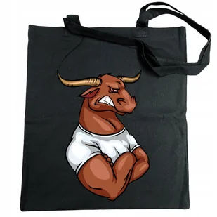 Torba Zakupowa Byk Eko Modna - Torby i wózki na zakupy - miniaturka - grafika 1