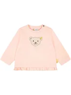 Bluzy i sweterki niemowlęce - Steiff Bluza w kolorze jasnoróżowym - miniaturka - grafika 1
