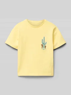 T-shirt o kroju regular fit z haftami model ‘HELMUT’ - Koszulki dla chłopców - miniaturka - grafika 1
