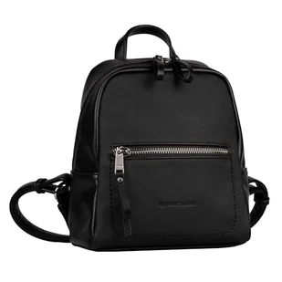 TOM TAILOR Tamara plecak damski, 8 l, czarny, czarny, S, Casual - Torebki damskie - miniaturka - grafika 1