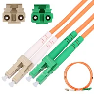 Kable światłowodowe - EXTRALINK PATCHCORD LC/UPC-LC/APC MM OM2 DUPLEX 3.0MM 2M - miniaturka - grafika 1