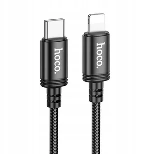 Kabel USB C do Lightning Hoco PD 27W 2 m X89 czarny - Kable USB - miniaturka - grafika 1