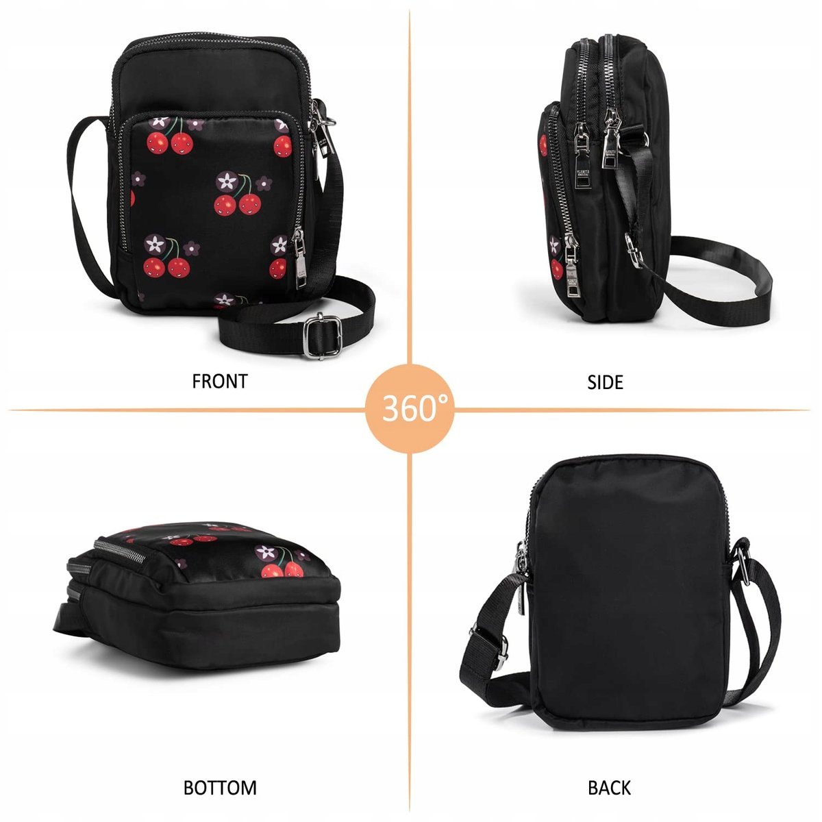 Etui uniwersalny tkanina