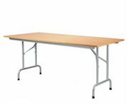 Stoły i stoliki do biura - Stół składany Rico Table 2 alu Nowy Styl 160x80 - miniaturka - grafika 1