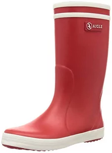 Aigle Lolly Pop Unisex dziecięce kalosze robocze, Czerwony - Red Rouge Blanc - 19 EU - Kalosze damskie - miniaturka - grafika 1