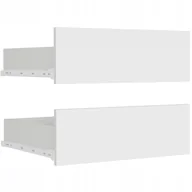 Meble modułowe i akcesoria - 2 szuflady do szafy przesuwnej 233cm - kolor biały - miniaturka - grafika 1