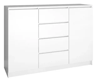 Biała Skandynawska Komoda M9-T97 - Komody - miniaturka - grafika 1