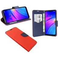 Etui i futerały do telefonów - Etui na telefon komórkowy Fancy + szkło ochronne 9H kompatybilne z iPhone 13 Mini czerwono-niebieski - miniaturka - grafika 1