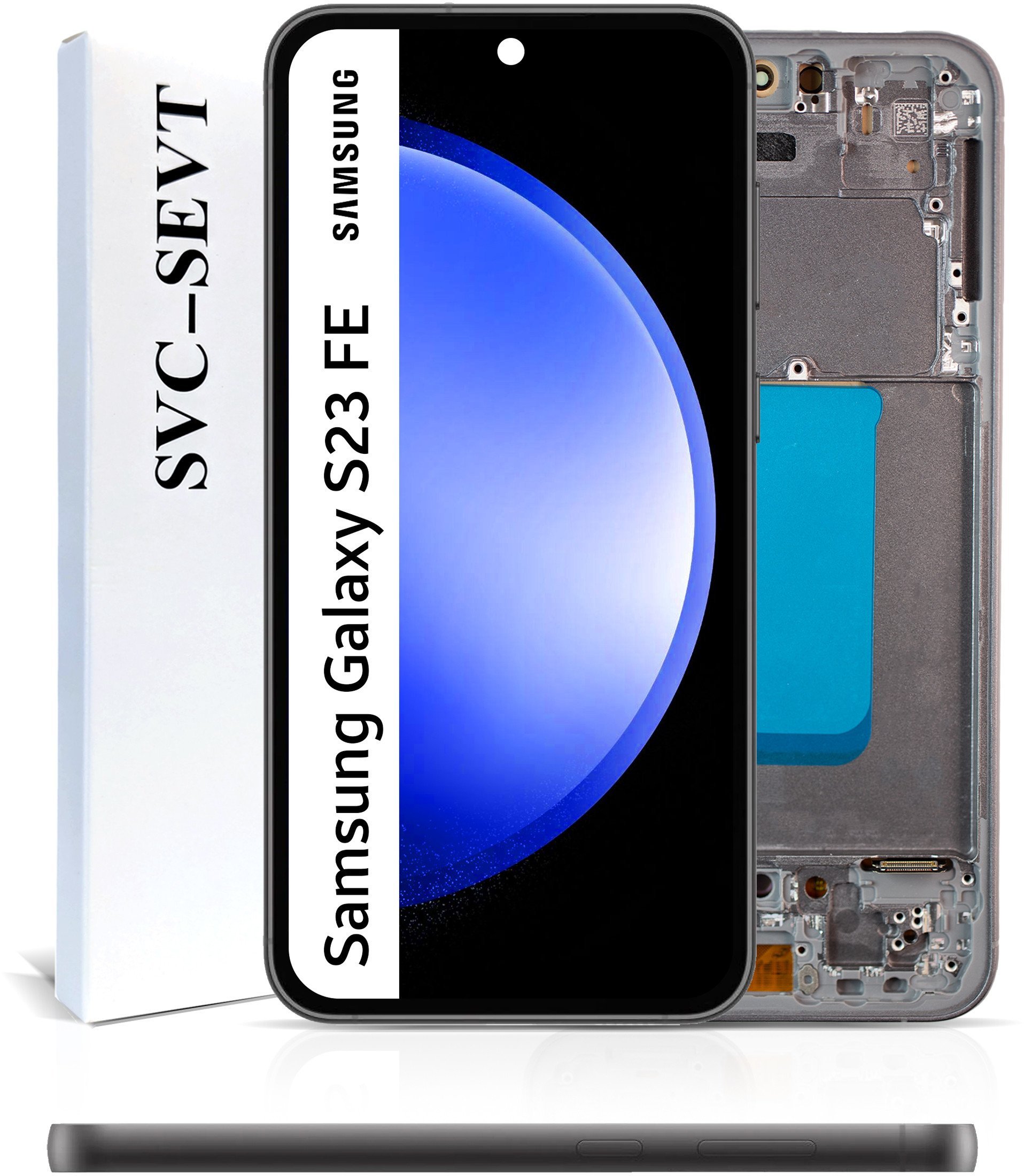 Wyświetlacz do Samsung Galaxy S23 FE Ekran LCD Ramka Oryginał Zila SM-S711B 5904858385140