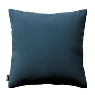 Poszewki na poduszki - Dekoria Poszewka Kinga na poduszkę pruski błękit 60 × 60 cm Velvet 105-704-16 - miniaturka - grafika 1