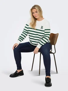 ONLY Dżinsy - Skinny fit - w kolorze granatowym - Spodnie damskie - miniaturka - grafika 1