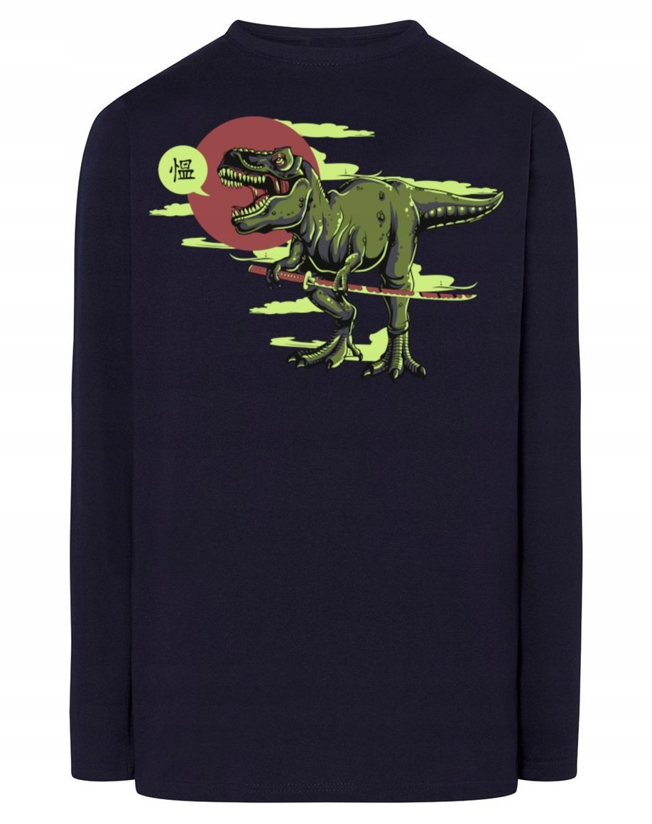 Longsleeve męski nadruk kolorowy _nadruk r.5XL