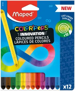 Kredki z grafitu Infinity 12szt. MAPED - Kredki, ołówki, pastele i pisaki - miniaturka - grafika 1