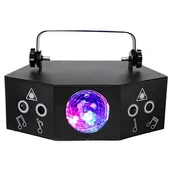 Oświetlenie i efekty wizualne - Party Light MUSICMATE 4Eys - miniaturka - grafika 1