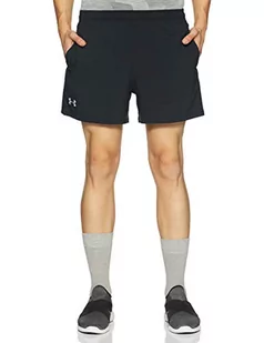 UNDAS:Under Armour Under Armour Launch 5 inch Woven Short Czarny, S 1289312-001 - Spodenki męskie - miniaturka - grafika 1