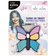 Kinder party - Farbki do twarzy Motylek 8 kolorów KIDEA - DERFORM - miniaturka - grafika 1