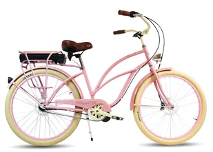 Rower Elektryczny Miejski Cruiser Lola 26 E-Bike - Rowery elektryczne - miniaturka - grafika 1