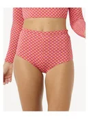 Stroje kąpielowe - Majtki kąpielowe RIP CURL Shell Cove Boy Leg Pant czerwone XS - Rip Curl - miniaturka - grafika 1