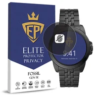 Akcesoria do smartwatchy - FOLIA 5D PRYWATYZUJĄCA SZKŁO ANTI-SPY DO FOSSIL GEN 5E CAŁY EKRAN - miniaturka - grafika 1